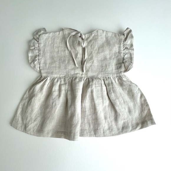 NWOT Baby Linen Top | Dress - Picture 4 of 4